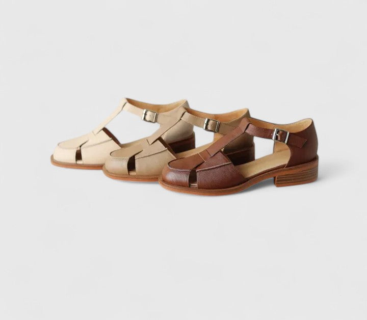 Thalina Mary Jane Sandals for Women - View 2