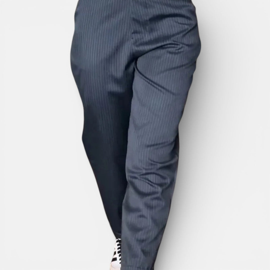 MATHILDA | ELEGANT, FIGURE-FLATTERING PANTS WITH STRIPES