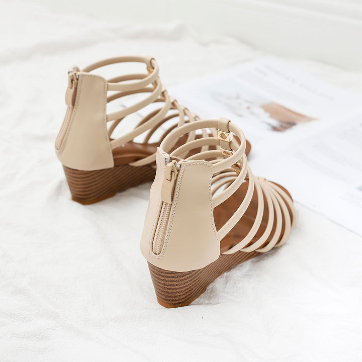 Floriana Roman Style Sandals for Women | Casual Summer Flats