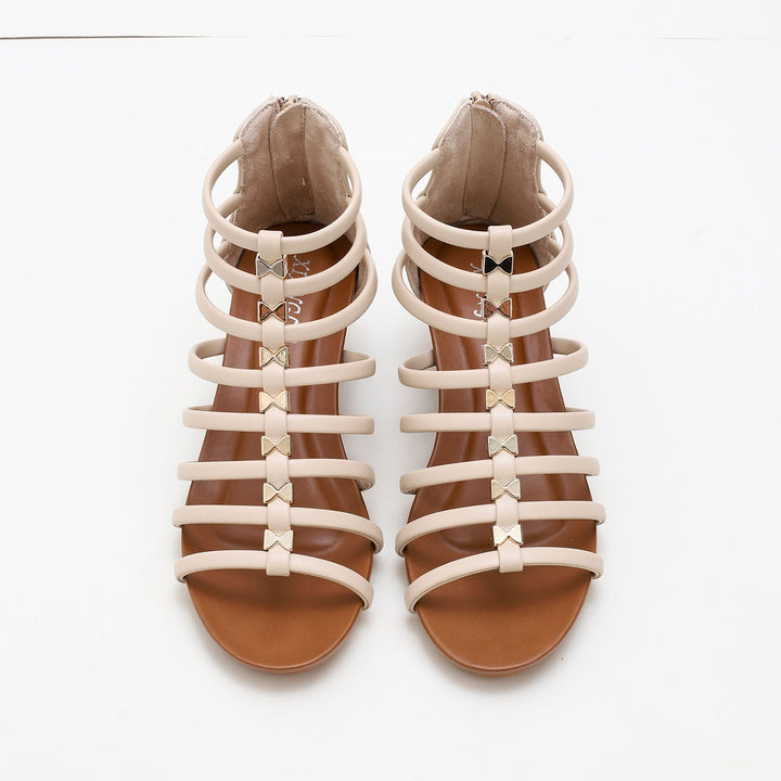 Floriana Roman Style Sandals for Women | Casual Summer Flats