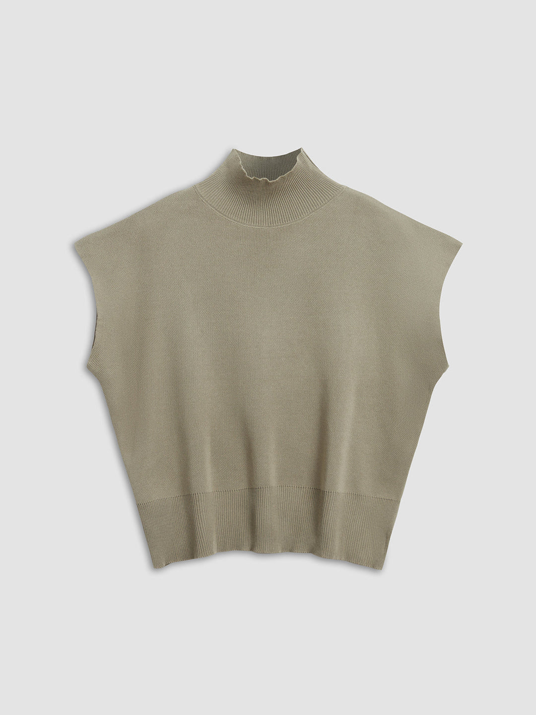 Michelle | Mock Neck Short Sleeve Top