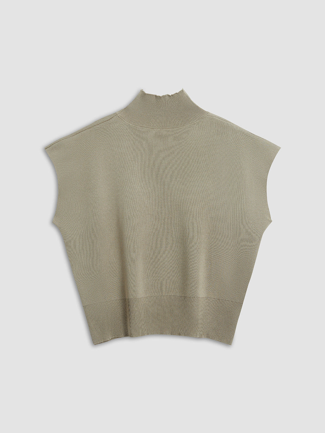 Michelle | Mock Neck Short Sleeve Top