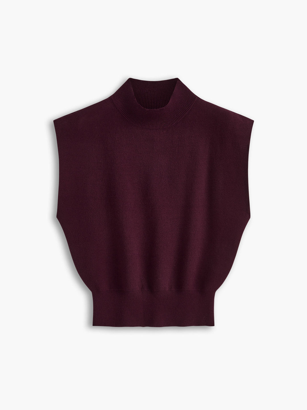 Michelle | Mock Neck Short Sleeve Top