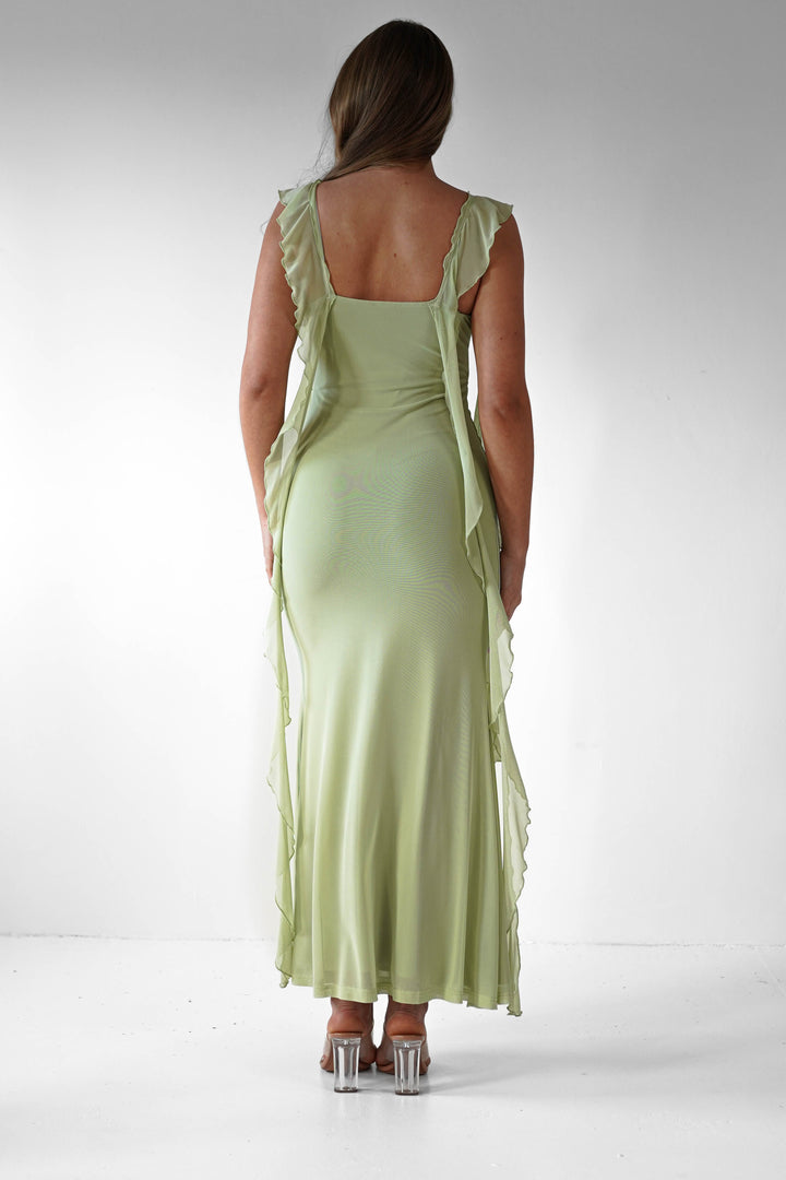 Salma Sutton Ruffle Midaxi Dress for Women - View 2