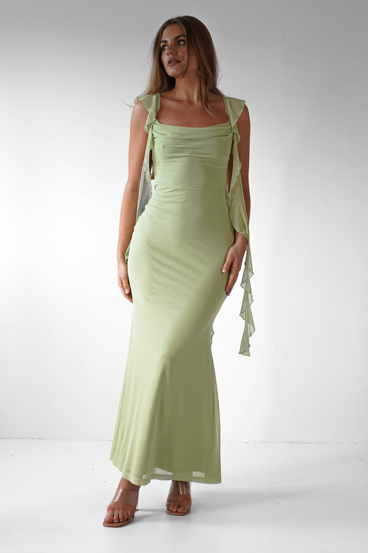 Salma Sutton Ruffle Midaxi Dress for Women - View 6