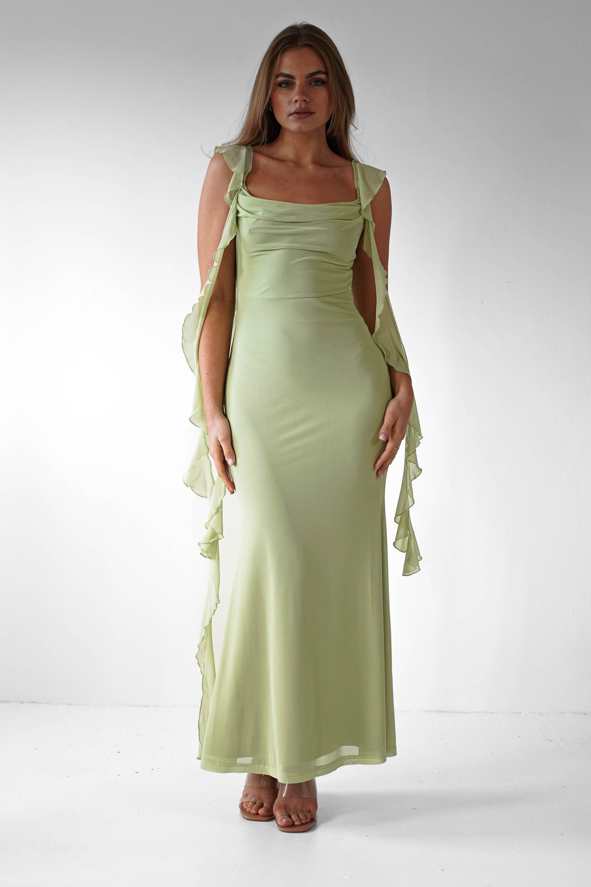 Salma Sutton Ruffle Midaxi Dress for Women - View 7