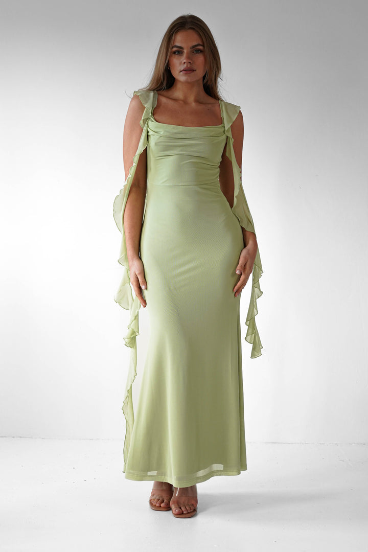Salma Sutton Ruffle Midaxi Dress for Women - View 7