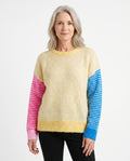 Marigold | Women's Color Block Knit Sweater