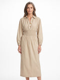Lavinia | Women's Long-Sleeve Midi Dress