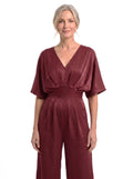 Hazel | Women's Batwing Sleeve Jumpsuit