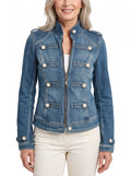 Lillian | Women's Double-Breasted Denim Jacket