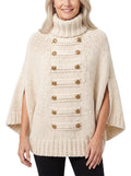 Johanna | Women's Chunky Knit Poncho Sweater
