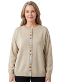 Petra-Delia | Women's Button-Front Knit Cardigan