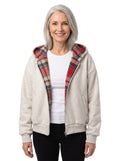 Alma-Cornelia | Women's Oversized Full-Zip Hoodie Jacket