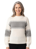 Lavinia-Henrietta | Women's Colour-Block Striped Sweater