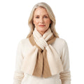 Eleanor-Leonora | Women's Ribbed Knit Pull-Through Scarf