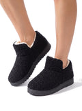 Roberta-Martha | Women's Fleece-Lined Ankle Slipper Boots