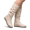 Stella-Annelise | Women's Slouchy Mid-Calf Boots