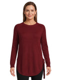 Vera-Joyce | Women's Longline Cable-Knit Sweater