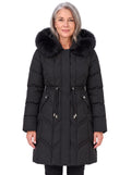 Verna-Leonora | Women's Faux Fur Hooded Puffer Coat