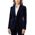Helena-Lottie | Women's Slim-Fit Single-Button Blazer with Gold Cuff Buttons