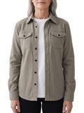 Annelise-Esther | Women's Button-Front Overshirt Jacket