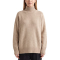 Ingrid-Olive | Women's Cashmere Turtleneck Sweater
