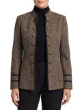 Bianca-Lottie | Women's Tailored Stand-Collar Puffer Jacket