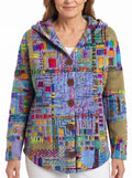 Paloma-Ursula | Women's Hooded Button-Front Cardigan Sweater