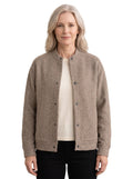 Hilda-Miriam | Women's Snap-Front Baseball Jacket