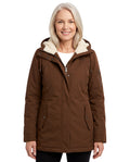 Lottie-Mercedes | Women's Hooded Sherpa-Lined Zip Coat