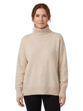 Priscilla-Gloria | Women's Cashmere-Blend Turtleneck Sweater