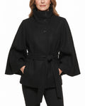 Elsa-Mabel | Women's Belted Cape Coat