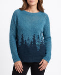 Agnes-Bianca | Women's Retro Striped Crew Neck Sweater