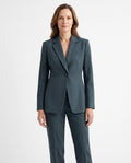 Erna-Mercedes | Women's Tailored Blazer & High-Waisted Trouser Suit Set