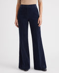 Pearl-Birgit | Women's High-Waist Wide-Leg Corduroy Pants