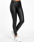 Agnes | Women's High-Waist Coated Skinny Pants