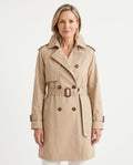 Lorraine | Women's Double-Breasted Belted Trench Coat