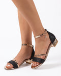 Flora | Women's Kitten Heel Sandals