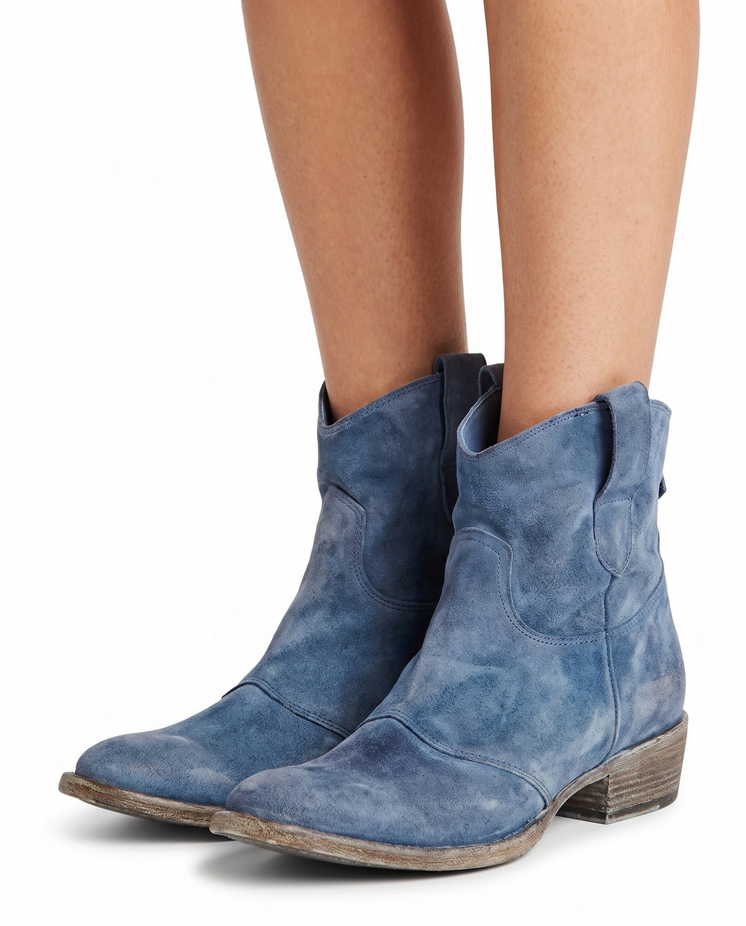 Ingrid-Opal Western Pointed-Toe Slip-On Booties hero image