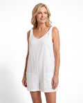 June-Esther | Women's Tie-Strap Jumpsuit with Pockets