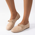 Odette-Opal | Women's Lace-Up Comfort Loafers