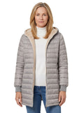 Silvia | Women's Long Hooded Puffer Coat