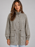 Sybil | Women's Checked Utility Jacket