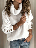 Bridget | Women's Foldover Cowl Neck Sweater