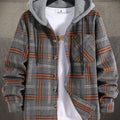 Estelle | Women's Hooded Plaid Flannel Jacket