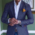 Leonora | Women's Short-Sleeve Two-Button Linen Blazer