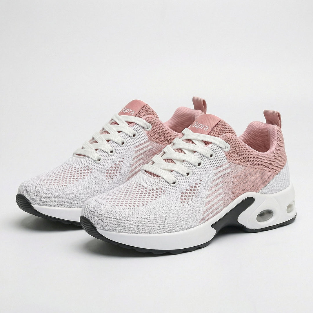 WalkMora Orthopedic Shoes White Pink for Women - View 1