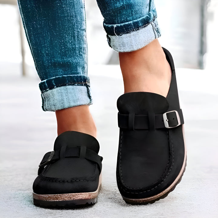Elena® | Orthopedic moccasin sandals