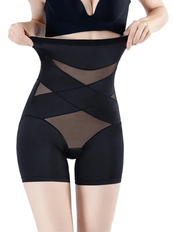 Olivia | Plus Size Shapewear High Waist Mid Thigh Body Shaper - Women&
